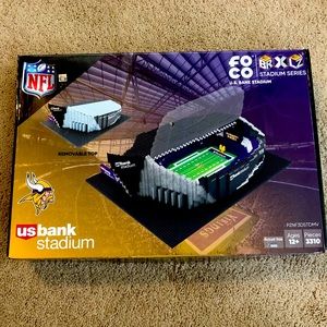 Building block football stadium